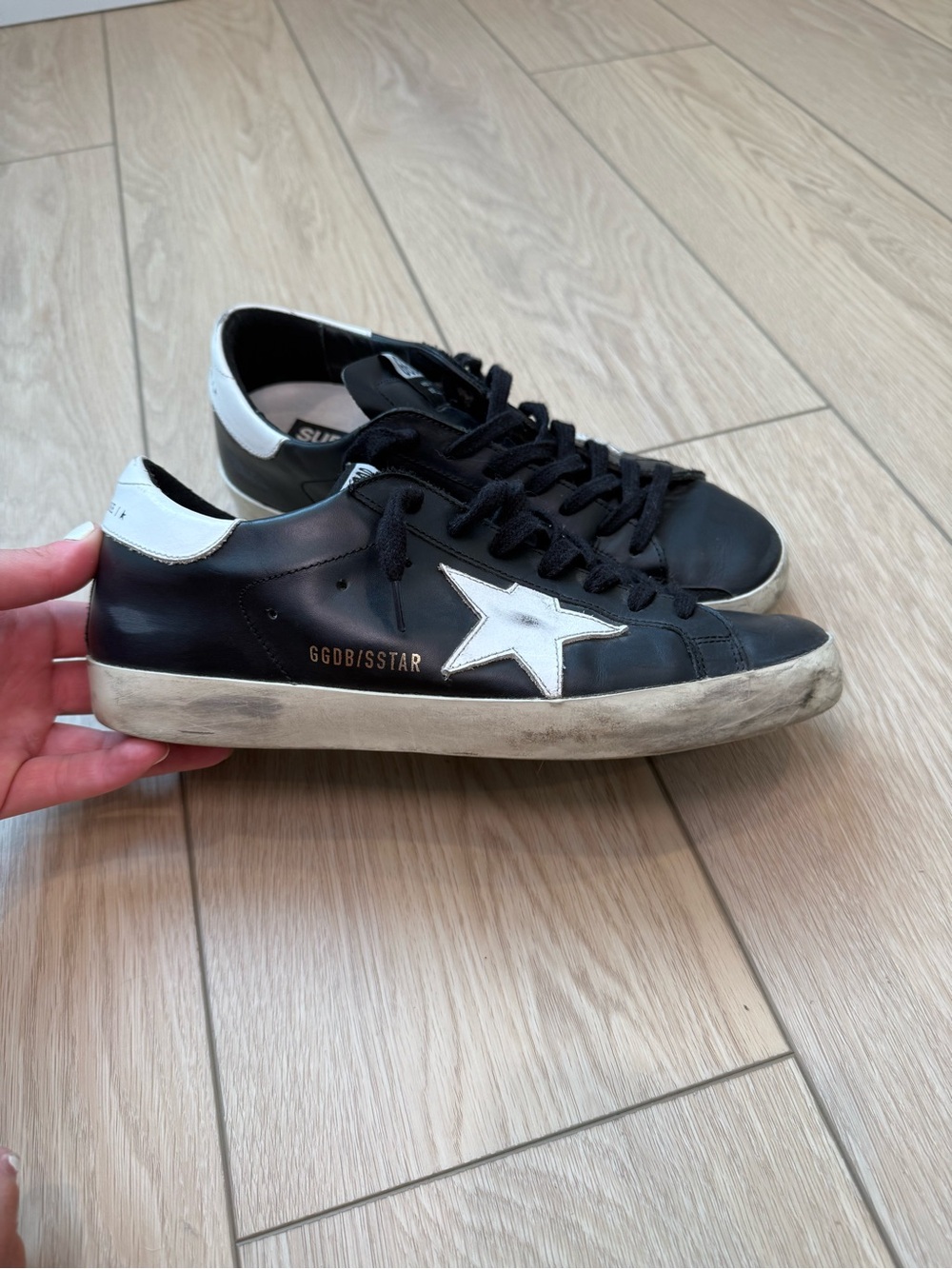 Golden Goose superstars Style Black & White Star
